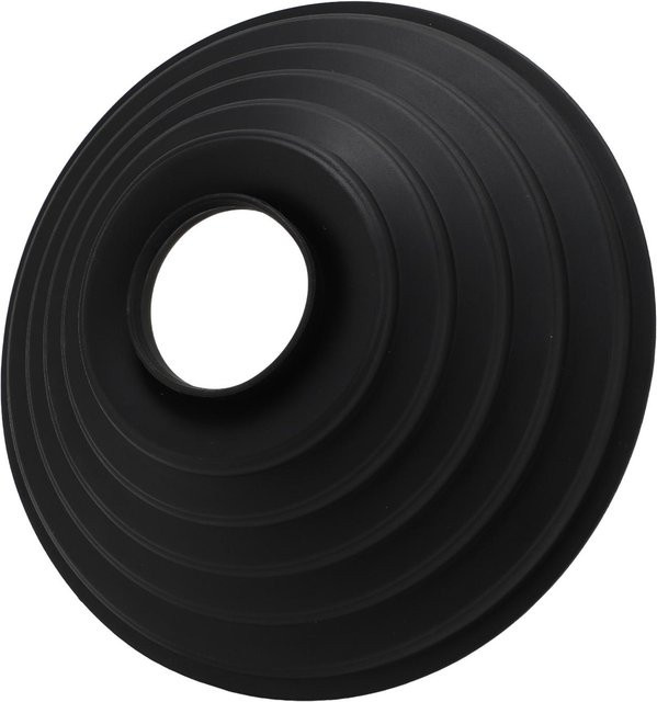 ZuiyouPet1 Antireflektierende Silikon Objektivhaube in Schwarz, faltbare und dehnbare Weichhaube für die Außenfotografie - Bild 1