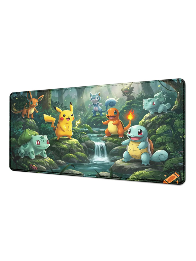 Potdemiel Pokemon Bulbasaur Mauspad in Multicolour für Gaming und Büro - Bild 3