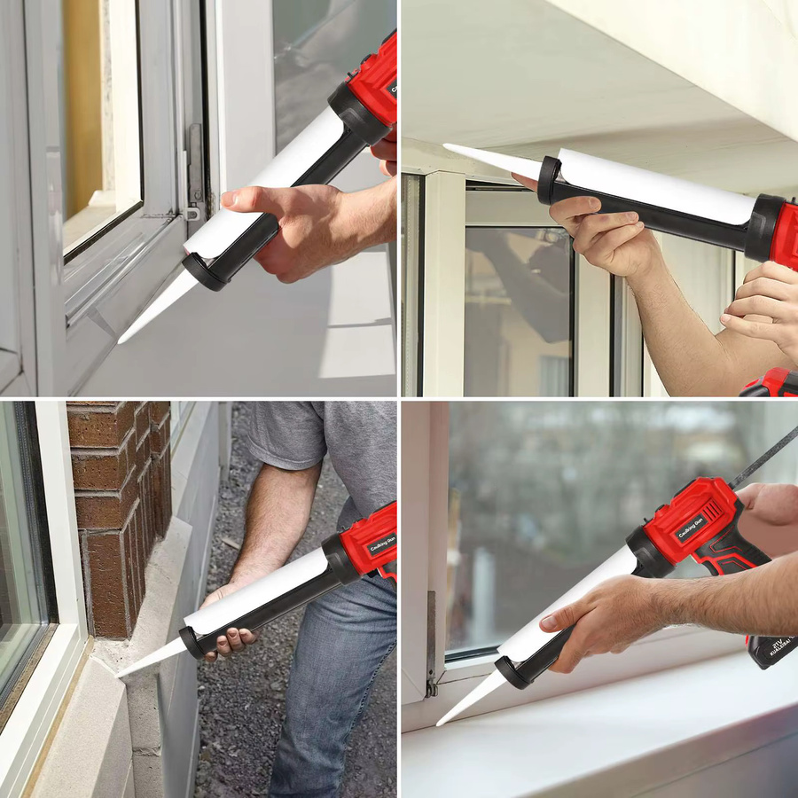 Makita Akku-Kartuschenpistole mit 4 Geschwindigkeitsstufen, LED-Arbeitsleuchte und Anti-Tropf-Funktion, passend für Makita BL1815 und BL1860 Akkus, 300 ml - Bild 7