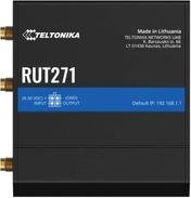 Teltonika RUT271 RedCap 5G Router mit eSIM, Wi-Fi 4 und DIN-Schiene Montage, Schwarz - Bild 1