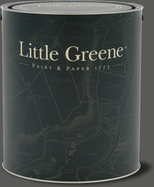 Little Greene Intelligent Exterior Eggshell Wandfarbe Scree 227 Grau 2,5l - Bild 1