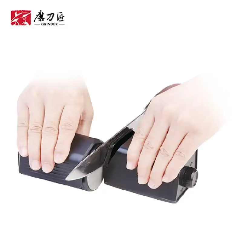 Taidea TP2405 Professioneller Magnetischer Rollmesserschärfer aus ABS in Schwarz mit 360-6000 Körnungsscheiben - Bild 2