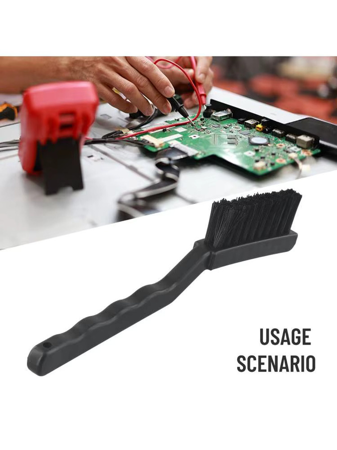 DAZZLEEX Antistatikbürsten Set zur Reinigung von PCB-Leiterplatten in Schwarz - Bild 4
