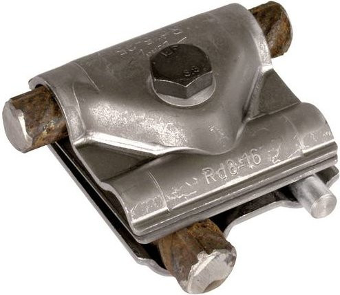 DEHN Maxi-MV-Klemme MAMVK 8.16 15.25 STBL in Silber - Bild 1