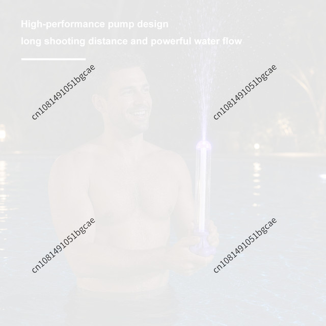 ATUOTIN LED Leuchtender Regenbogen-Wasserblaster, Wassersprühspielzeug - Bild 1