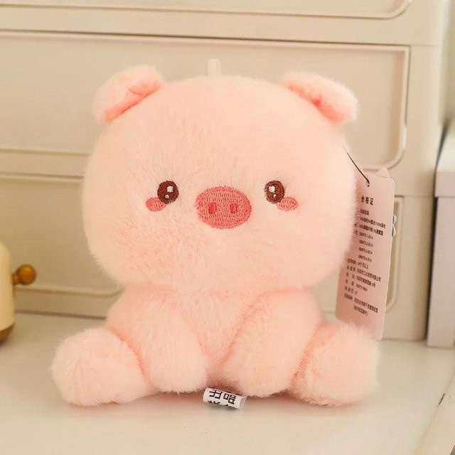 BC Pet Supplies Cartoon Stofftier Puppe, Tiere, Bunt / Mehrfarbig, Rosa / Pink - Bild 1