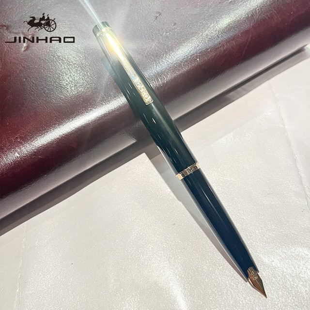 Jinhao 59 Füllfederhalter aus Resin in Schwarz und Gold für Kalligraphie und Illustration - Bild 1