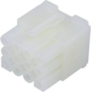 Molex Buchsengehäuse-Kabel 12-polig in Weiß - Bild 1