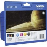Brother LC1100 MultiPack Tintenpatronen Set in Schwarz, Cyan, Magenta und Gelb - Bild 2