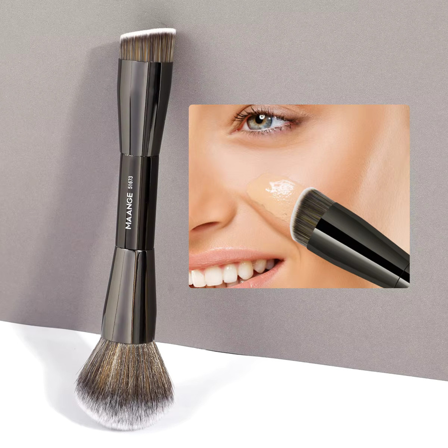 Maange Double Ended Make-up Pinsel, Unisex - Bild 2