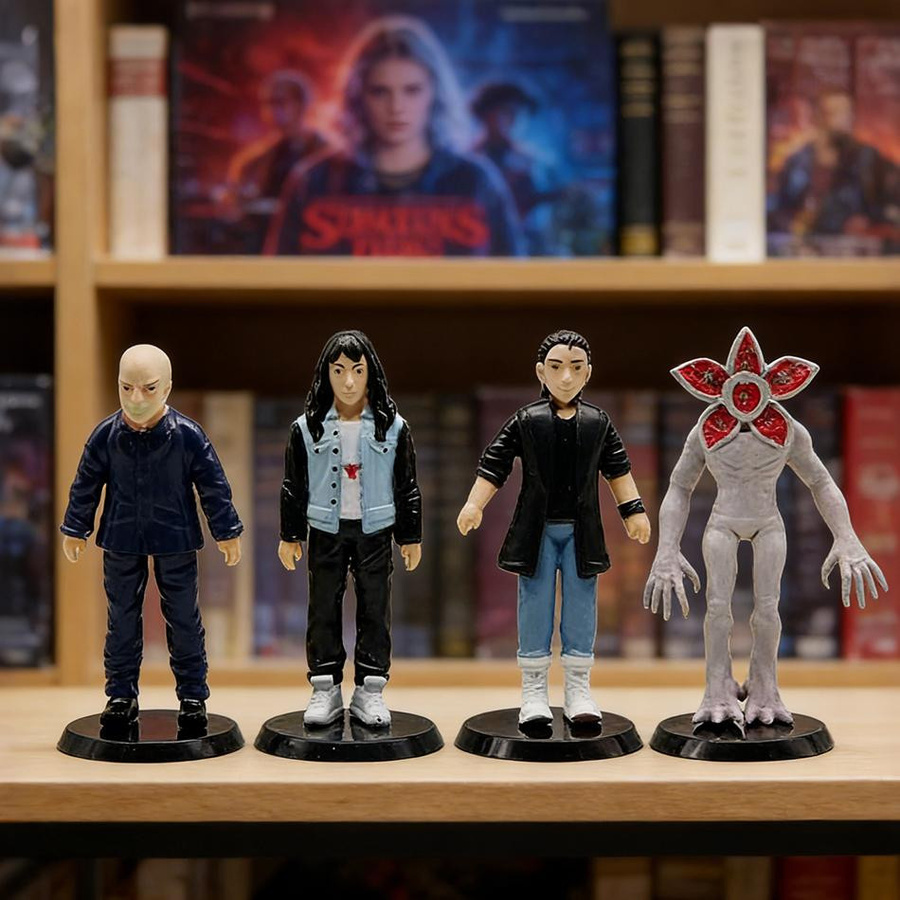 Fashnics Stranger Things Demogorgon Vecna Desktop-Ornament Figur ab 3-6 Jahre - Bild 2