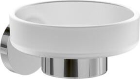 Villeroy & Boch Seifenschale Elements Tender in Gold und Weiß, Wandmontage, B: 11,7 cm, T: 10,0 cm, H: 10,0 cm - Bild 1