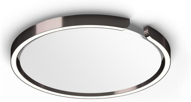 Occhio Mito soffitto 40 up LED-Deckenleuchte in Weiß matt mit Phantom-Cover und Occhio air Modul für breit abstrahlendes Licht sowie x-tra warm LED (2200K - 3500K) - Bild 1
