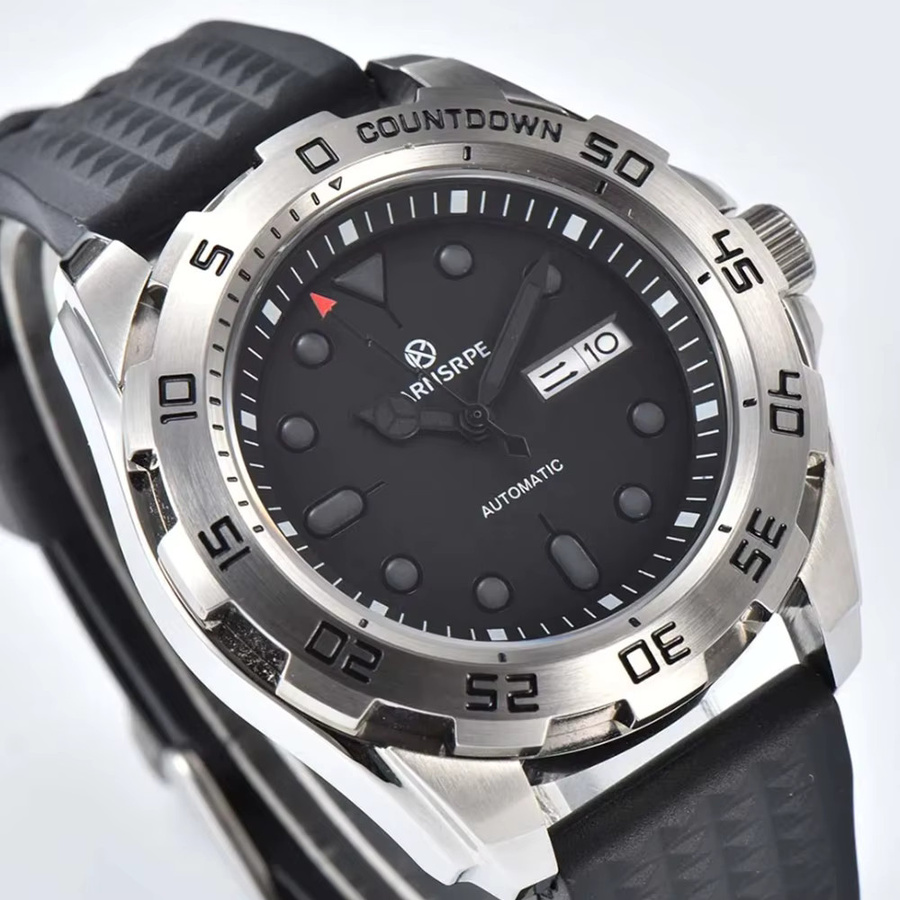 Parnsrpe Armbanduhr, Automatik, Edelstahl, 44 mm, Herren - Bild 2