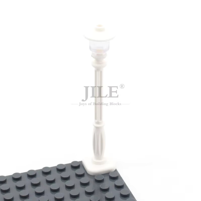 jile MOC Stadt Serie Straße Lampe, Bausteine, 10-teiliges Set - Bild 3