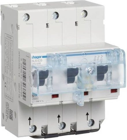 Hager Hauptleitungsschutzschalter HTU335E 35A 208V Weiß - Bild 1