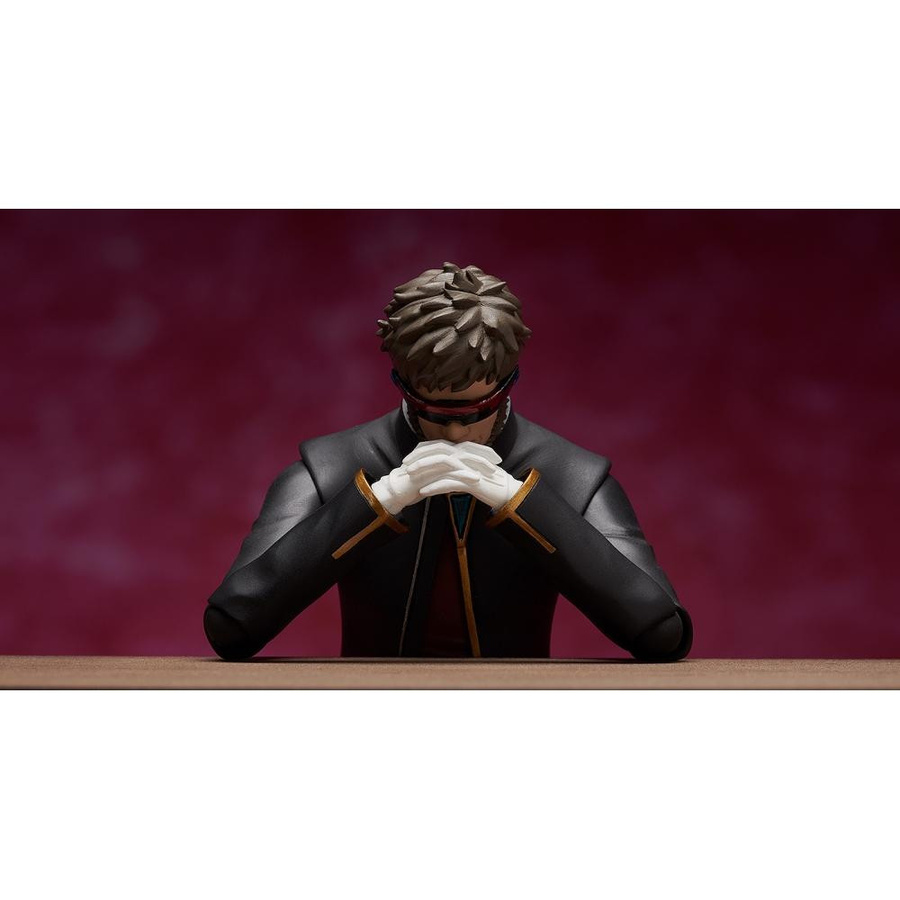 Figma Gendo Ikari Actionfigur aus Rebuild of Evangelion in Schwarz - Bild 3