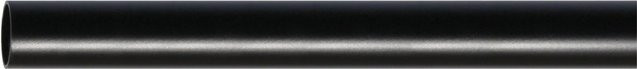 Mydeco Gardinenstange für Ringe aus Metall in Schwarz, Durchmesser: 2 cm, Länge: 160 cm - Bild 1