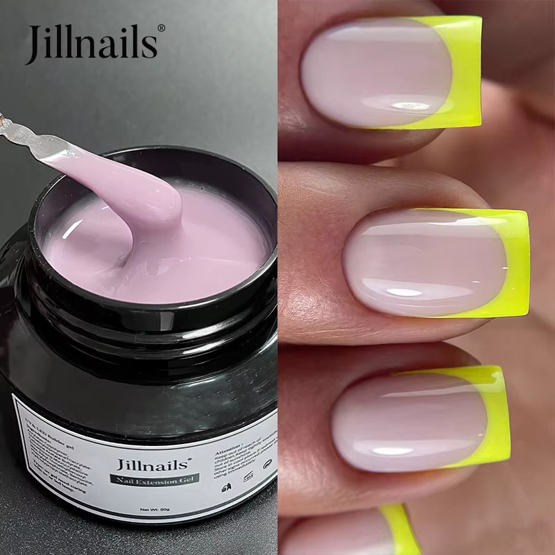 Jillnails Milky Pink Builder-Verlängerungsgel, 50 g - Bild 3