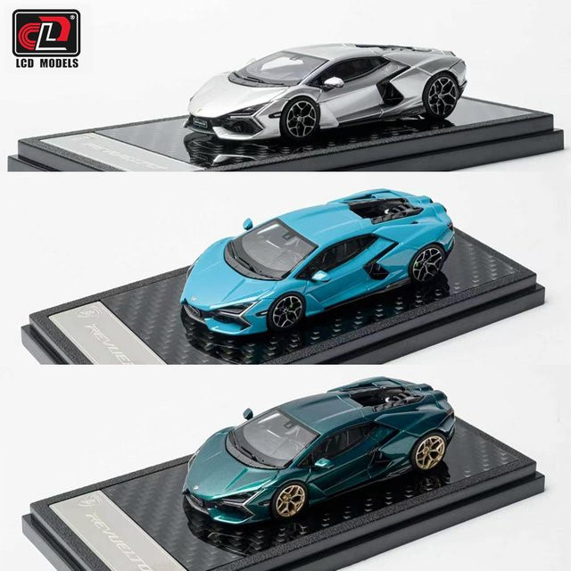 CLD Lamborghini Revuelto Huracan STO Sportwagen, 1:64, Metall, Weiß - Bild 1