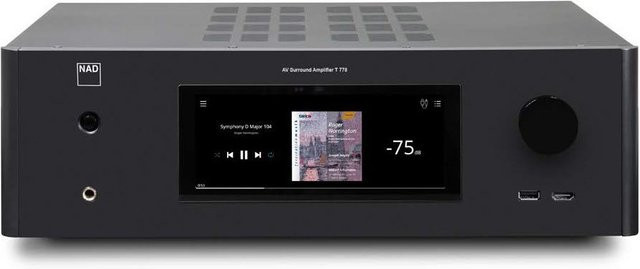 NAD T778 7.2.4 Heimkinosystem Receiver mit HDMI in Graphit/Anthrazit - Bild 1