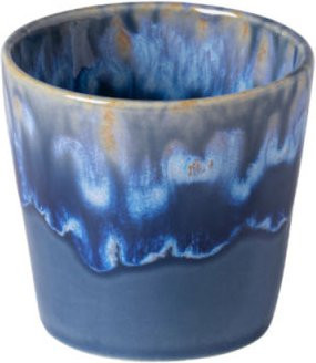 Costa Nova Lungo Tasse Grespresso aus Steingut, Blau, 12 Stück, B: 8 cm, H: 7,5 cm, 190 ml - Bild 1