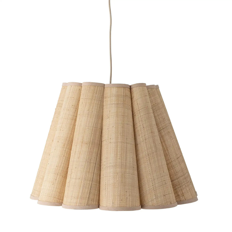 Bloomingville Hängeleuchte Sille aus Raffia in Beige im skandinavischen Design - Bild 1