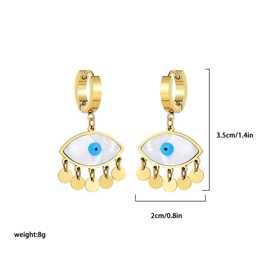 Erpels Creolen Edelstahl, Gold, Zirkonia, Damen - Bild 3