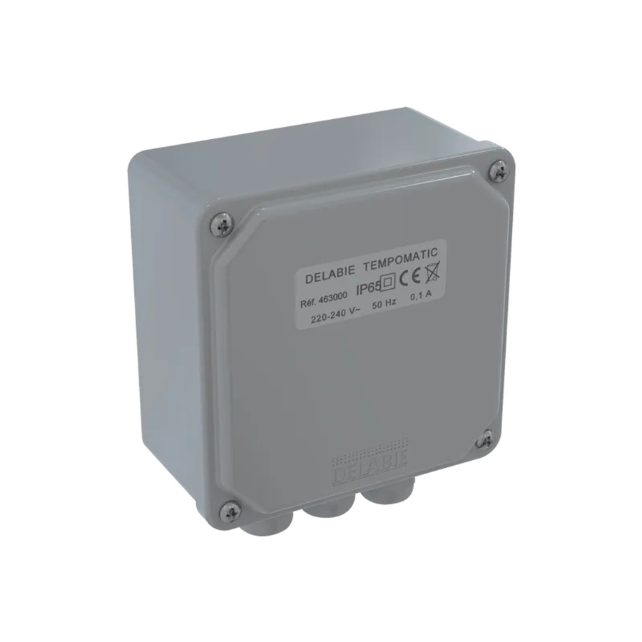 Delabie Elektronik-Box multifunktional 230/12V für TEMPOMATIC WC mit Trafo - Bild 2