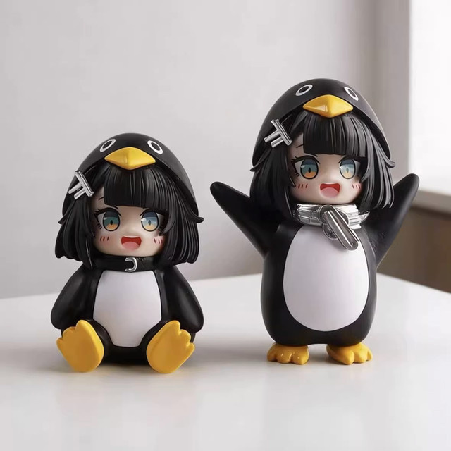 Gugugaga Kleiner Pinguin-Verwaltungsbeamter, PVC-Figur, Einzelfigur - Bild 1