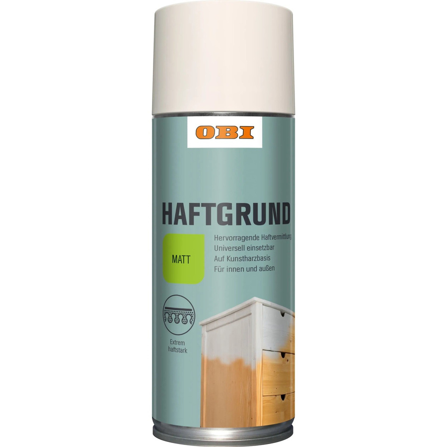 OBI Haftgrundierung Spray Weiß matt 400 ml - Bild 2