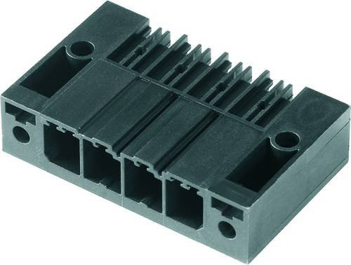 Weidmüller Stiftgehäuse-Platine BU/SU in Schwarz, 24 Stück, Rastermaß: 7.62 mm - Bild 1