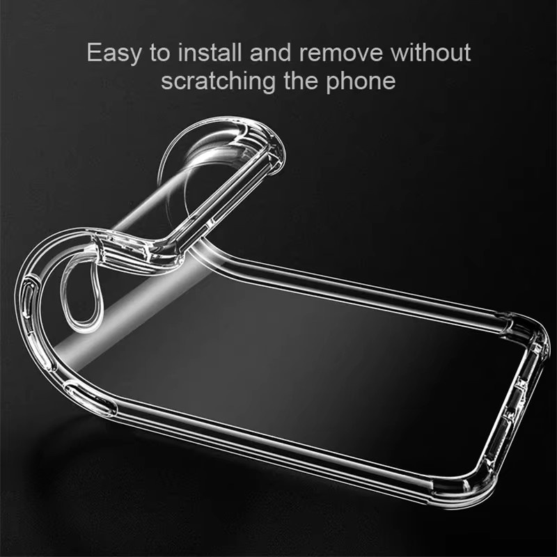 Transparente Silikonhülle für Xiaomi Poco X8 Pro Max, stoßfeste Schutzhülle - Bild 3