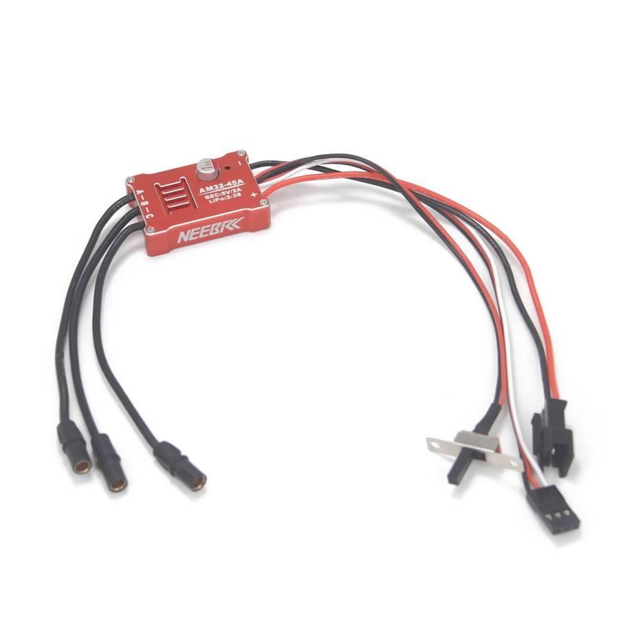 NEEBRC AM32 45A Wasserdichte Bürstenlose Metall ESC, Upgrade Power Kit - Bild 2