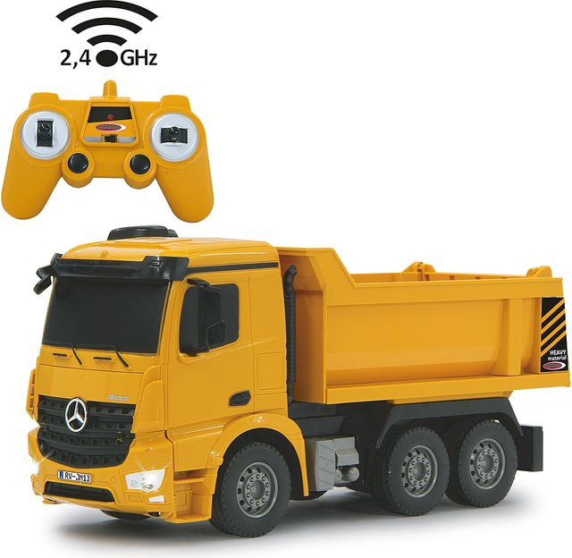 JAMARA Mercedes-Benz Muldenkipper Spielzeug, 1:26, gelb - Bild 4