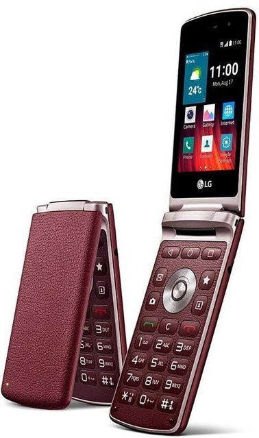 LG Wine Smart H410 Smartphone, Refurbished, Rot, 1GB RAM, 4GB ROM, Android 4.0 - Bild 1