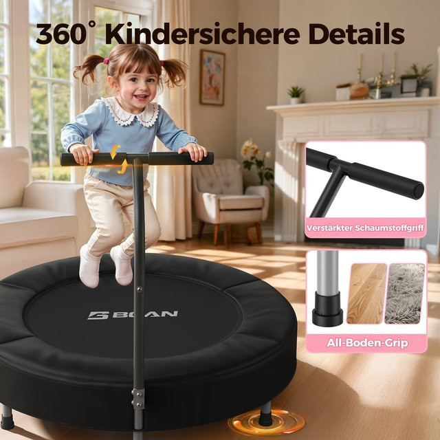 BCAN Kinder-Trampolin, 91 cm, für Alter 1-6 - Bild 1