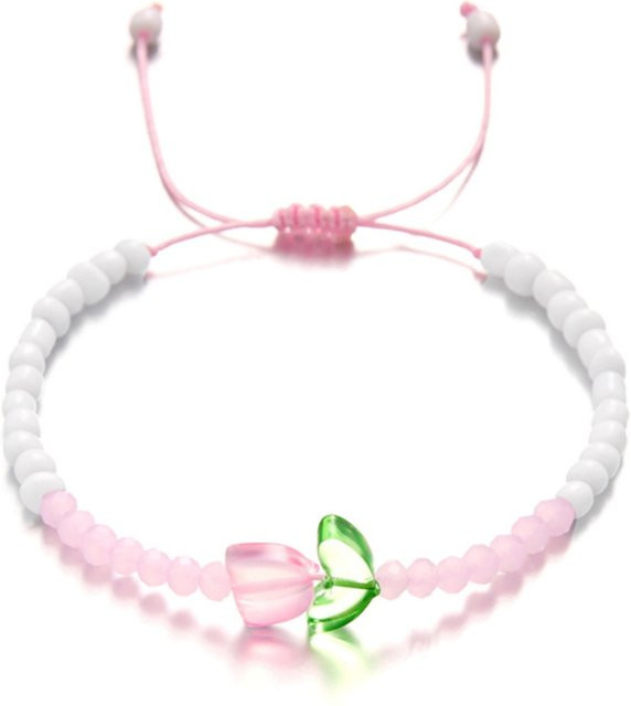 Rinhoo Armband, Weiß, Kristall, Perle, Unisex - Bild 1