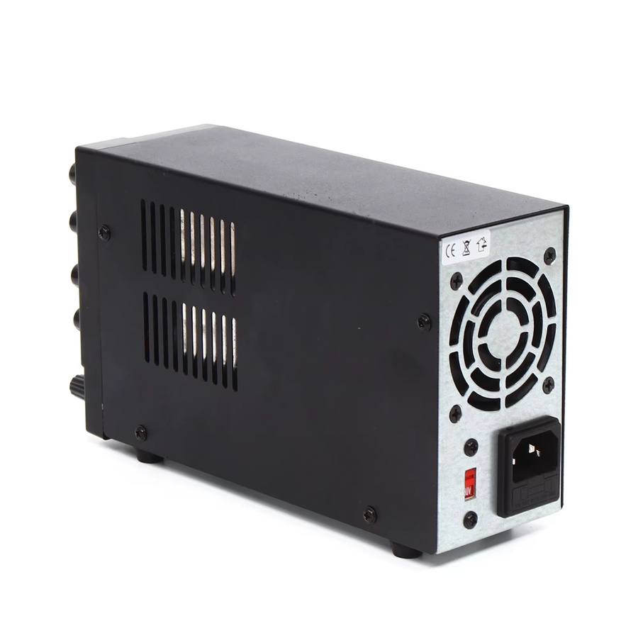 Bymaocar Labor-Stromversorgung Schwarz, Einstellbares DC-Labornetzteil mit Digitalanzeige, 360 W, 0-120 V, 3 A - Bild 3