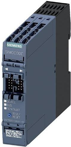 Siemens Motormanagement-Gerät 3UF7020-1AU01-0 in Grau - Bild 1