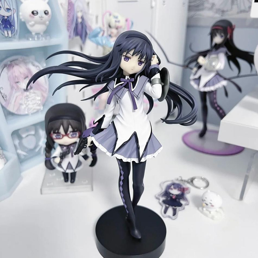 Fashnics Puella Magi Madoka Magica Akemi Homura Action Figur PVC 17cm - Bild 4