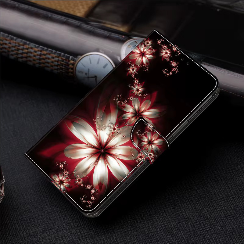 3D Magnetische Leder-Brieftasche als Flip-Hülle für Huawei P30 P20 Mate 10 Pro Y9 Y7 Y6 Smart Lite Pro und weitere Modelle - Bild 2