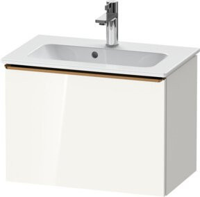 Duravit Waschtischunterschrank D-Neo Compact, Wandhängend, Farbe: Braun/Weiß, B: 61 cm, T: 37,2 cm, H: 44 cm - Bild 1