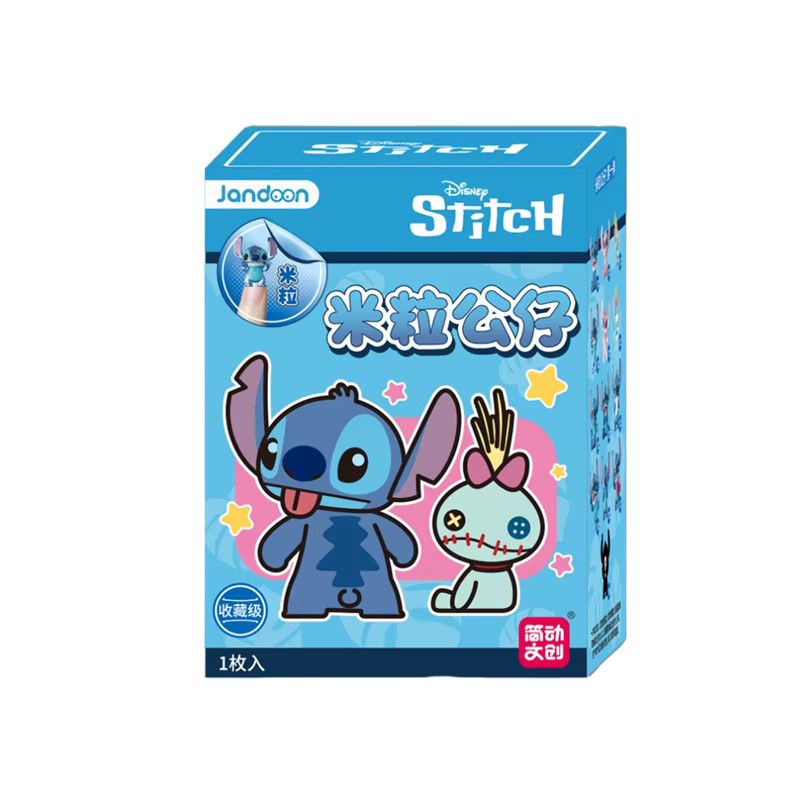 Jandoon Disney Lilo & Stitch Blind Box Angel und Scrump Mini Action Figuren aus PVC, Multicolor - Bild 3