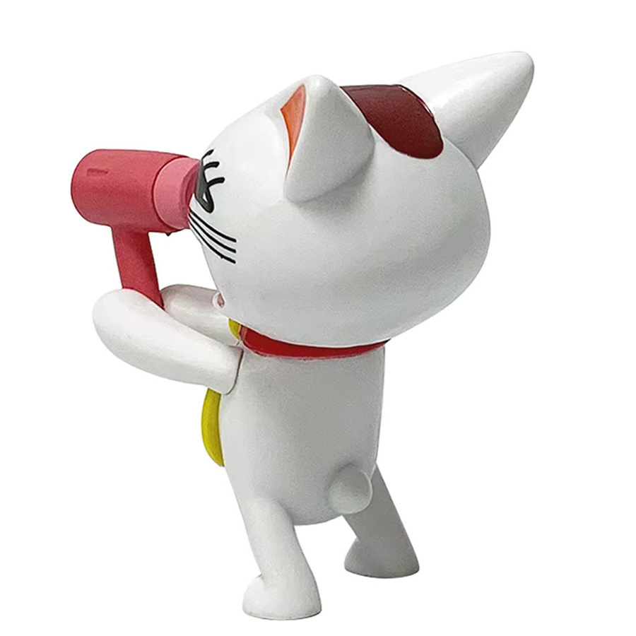 Bandai Anime Figur Dandadan Hairdrier Turbo Oma in Multicolor als Sammlerstück und Modell für dein Zuhause - Bild 3