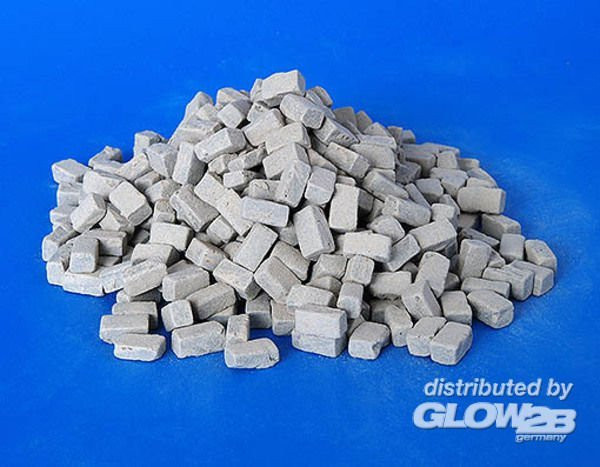plusmodel Paving Stones big-granite, Grau, 1:48 - Bild 1