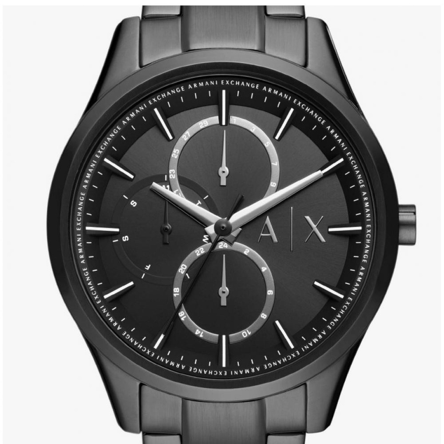 Armani Exchange Armbanduhr, Quarz, Edelstahl, Schwarz, Herren - Bild 4