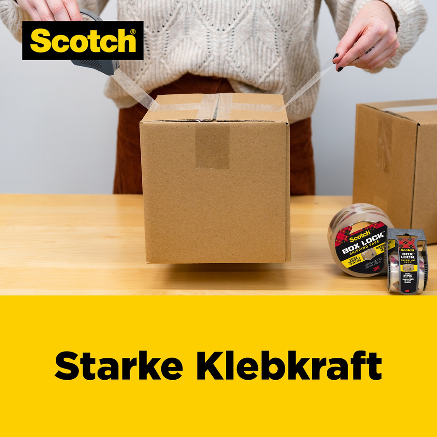 Scotch Box Lock Packband transparent Breite: 4,8 cm, Länge: 20,3 m - Bild 2