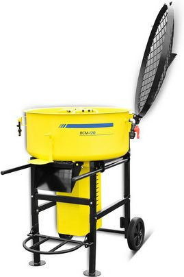BAMATO Zwangsmischer BCM-120 in Gelb, B/T/H: 102,5 x 90 x 120 cm - Bild 3