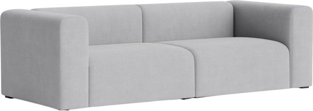 HAY Mags 2,5-Sitzer Sofa Kombination in Grau mit Stoffbezug und Armlehnen - Bild 1